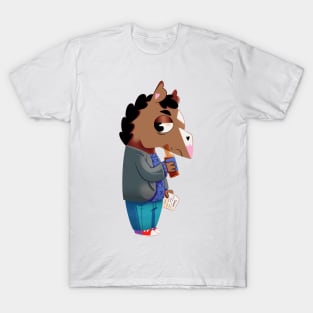 Bojack Horseman. T-Shirt